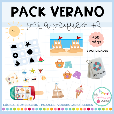 Pack de actividades de verano (+2 años)