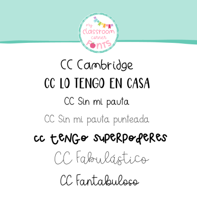 Pack de fuentes – Volumen 3