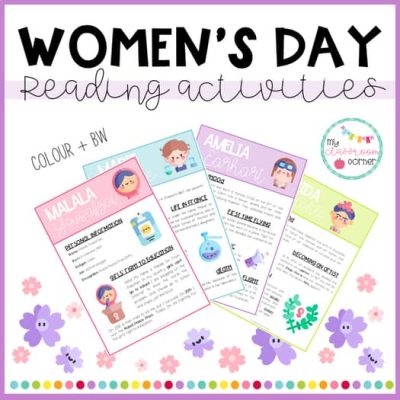Women's Day - Reading activities