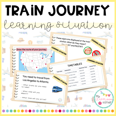 Train journey - Learning situation