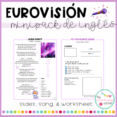 Minipack EUROVISIÓN (Inglés)