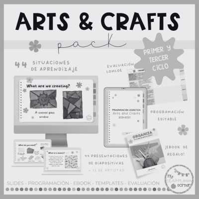 ARTS & CRAFTS – PACK (1r y 3r ciclo)
