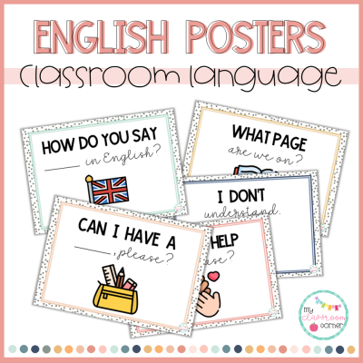 Classroom language posters