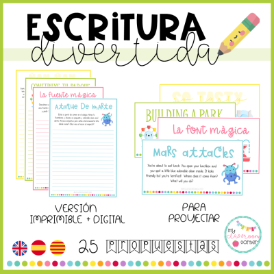 Pack de ESCRITURA DIVERTIDA