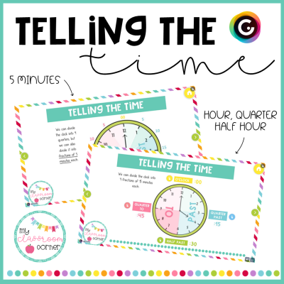 Telling the time – Genially